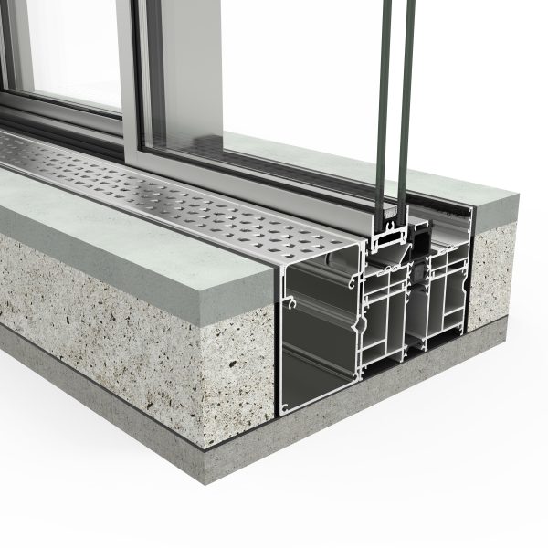 corvision embedded floor and gutter